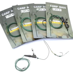 Montagem de Carpa Pronta com Leadcore e Hair Rig