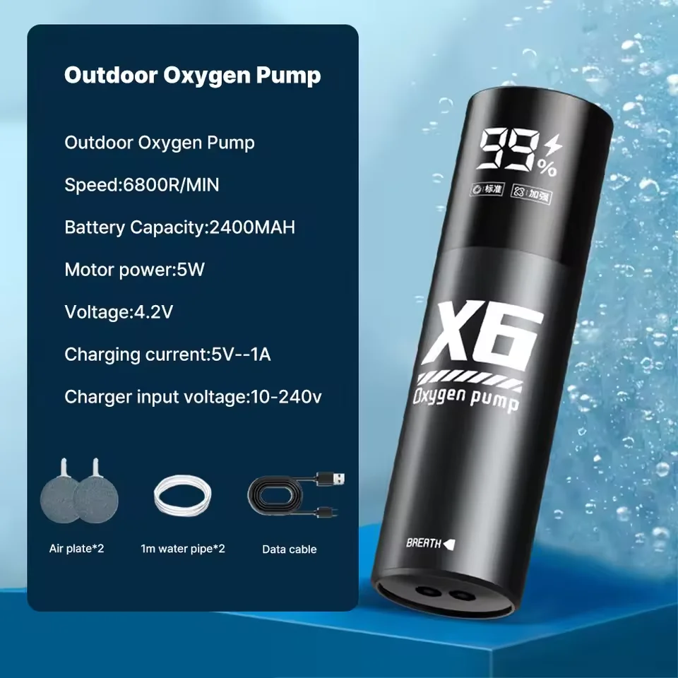 Oxigenador Portátil USB para Isco Vivo e Balde de Pesca - Image 7