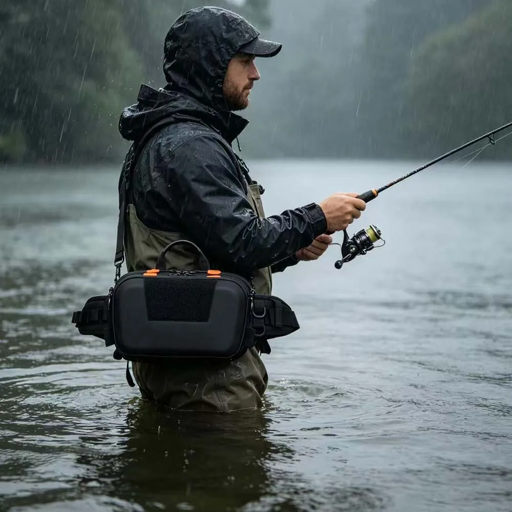 Bolsa TAK YIYING Multifunções de Cintura e Ombro para Pesca - Image 4