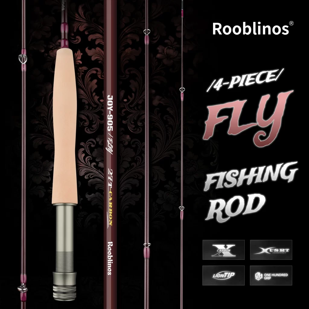 Cana de Mosca ROOBLINOS JIT 9ft 4/5wt em Carbono