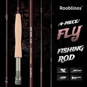 Cana de Mosca ROOBLINOS JIT 9ft 4/5wt em Carbono