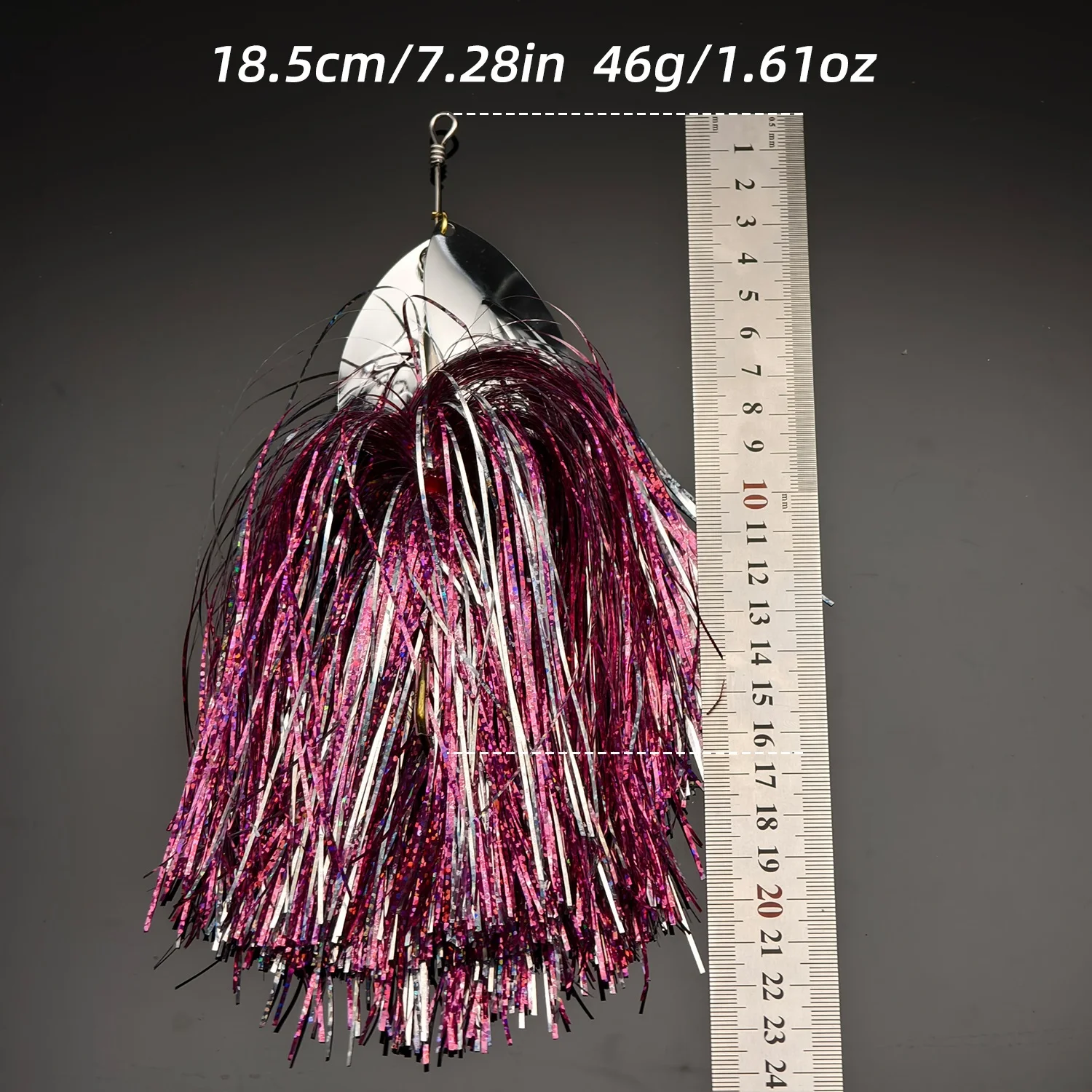 Amostra Bucktail Spinner ANFS 45g para Lúcio e Siluro - Image 6