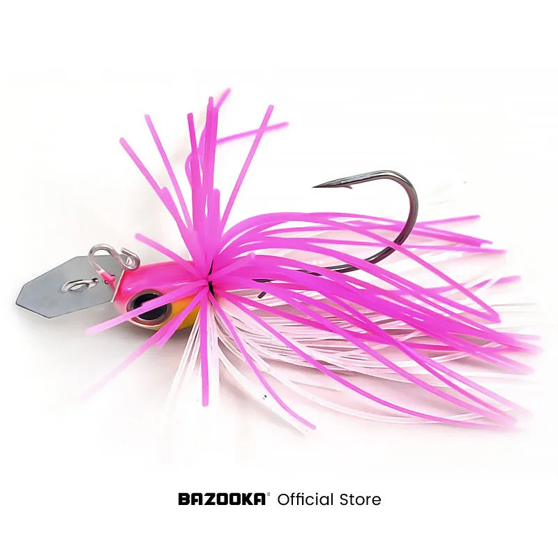 Chatterbait Bazooka 8,5g 58mm com Saia de Silicone - Image 7