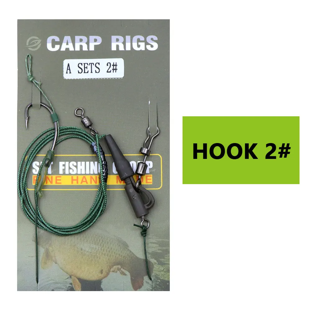 Montagem de Carpa Pronta com Leadcore e Hair Rig - Image 7
