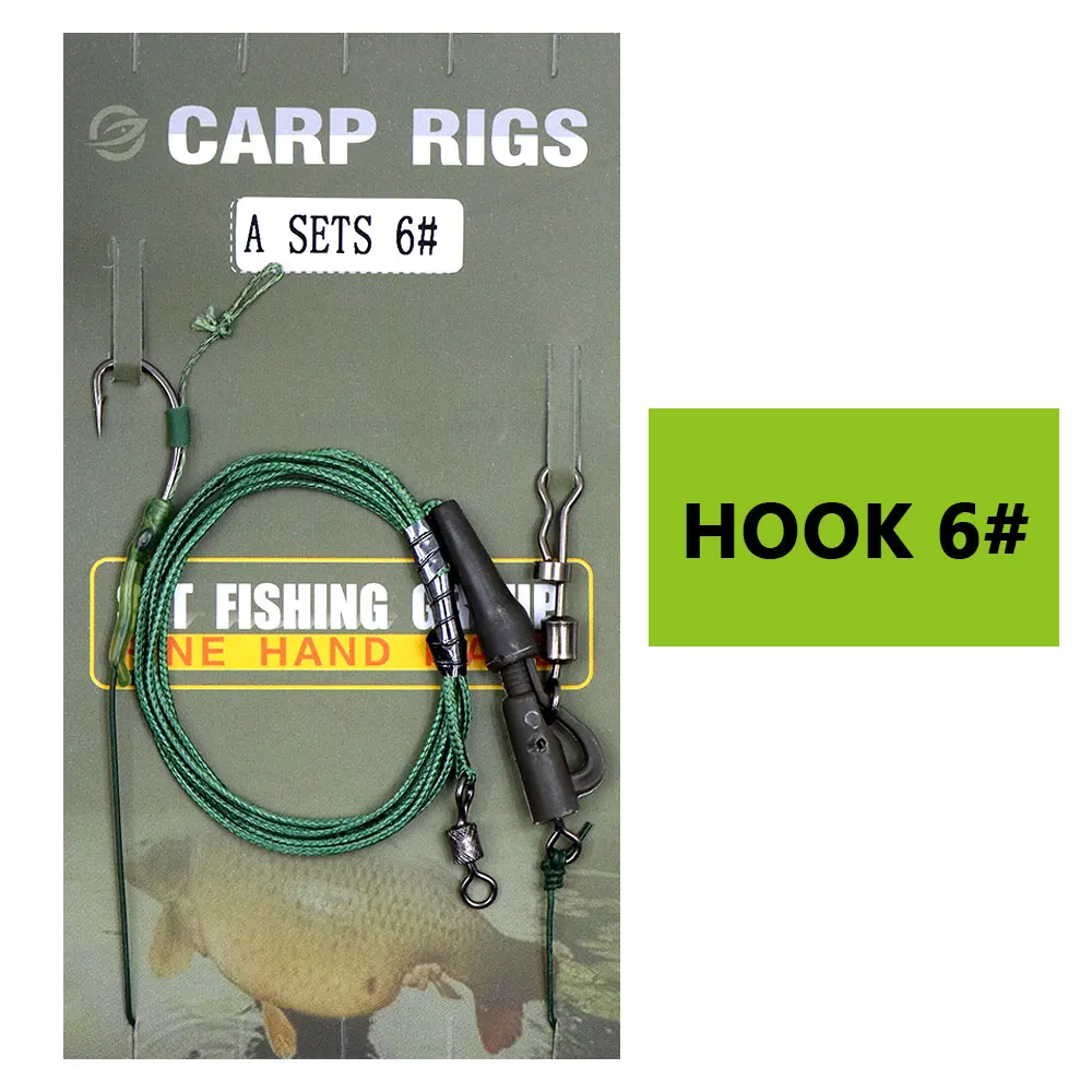 Montagem de Carpa Pronta com Leadcore e Hair Rig - Image 9