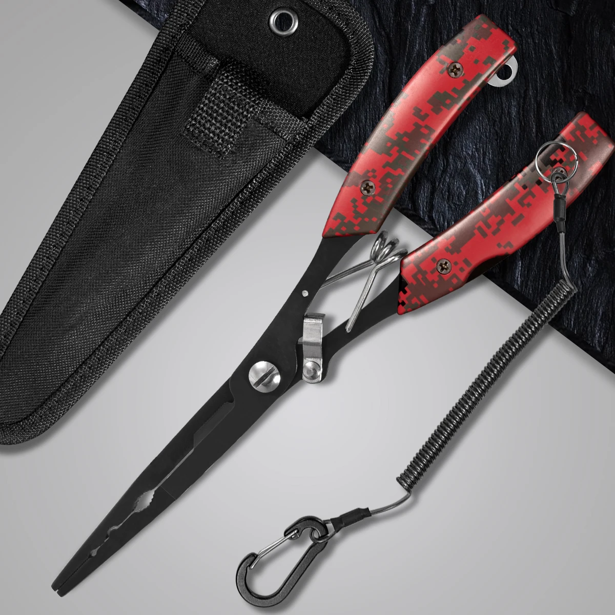 Kit de Ferramentas de Pesca com Alicate, Tesoura e Grip - Image 4