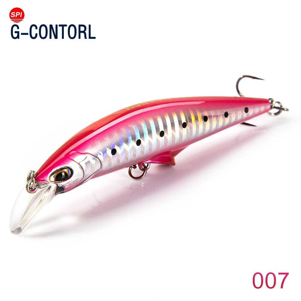 Amostra Hunthouse G-Control Heavy Minnow Afundante 95/120mm 28/41g - Image 13