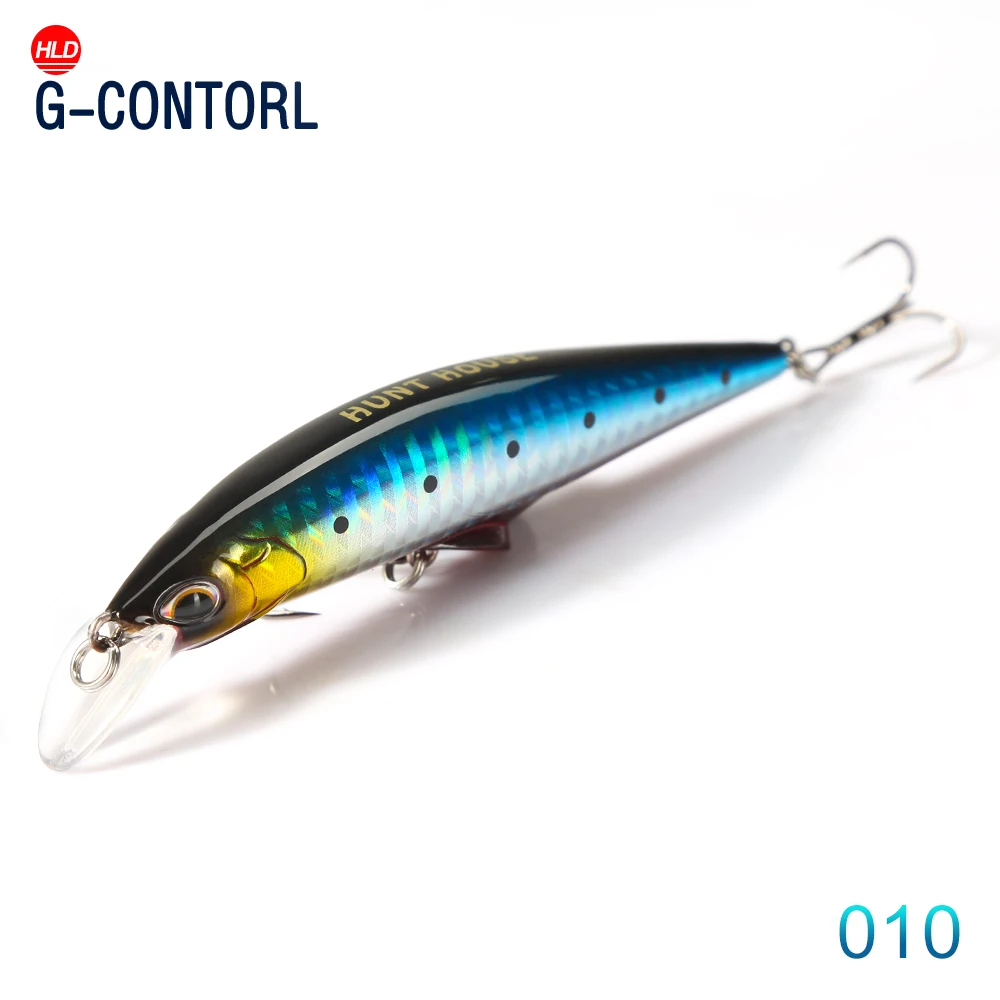 Amostra Hunthouse G-Control Heavy Minnow Afundante 95/120mm 28/41g - Image 15