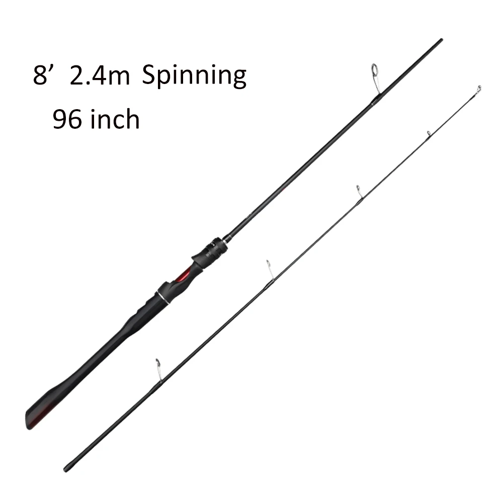 Cana de Spinning FISHINGFANS Orca Medium Fast em Carbono 1,65–2,40m - Image 12