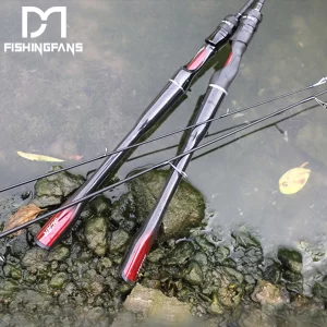 Cana de Spinning FISHINGFANS Orca Medium Fast em Carbono 1,65–2,40m