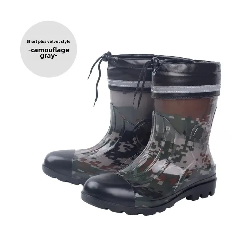Botas de Pesca Impermeáveis Camufladas Cano Alto - Image 11