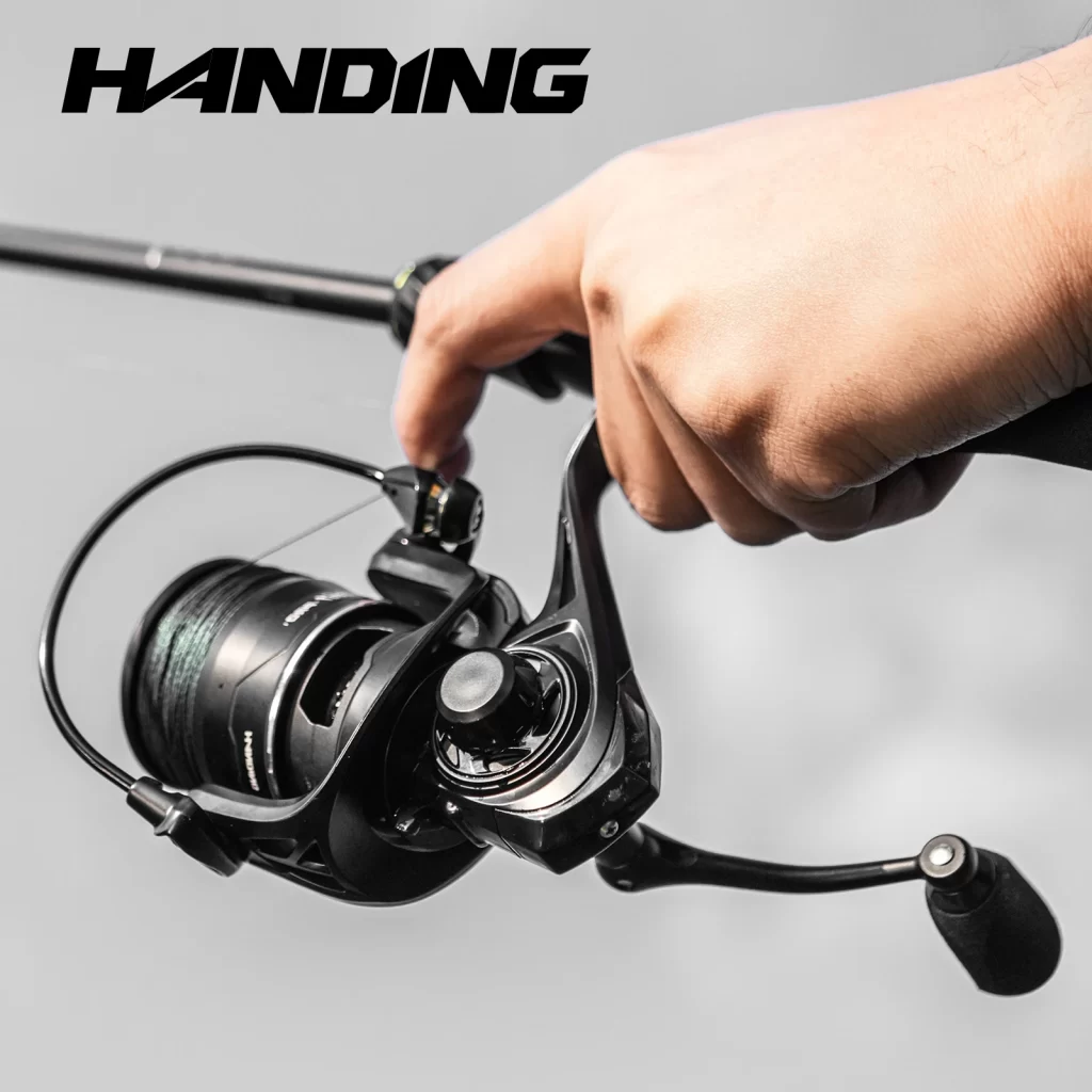 Carreto de Spinning HANDING M1 Pro 9+1 Rolamentos 15kg
