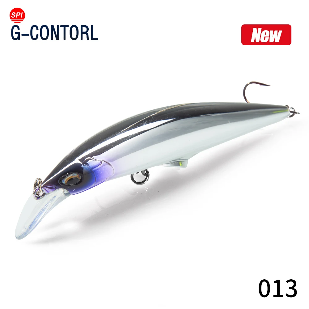 Amostra Hunthouse G-Control Heavy Minnow Afundante 95/120mm 28/41g - Image 7
