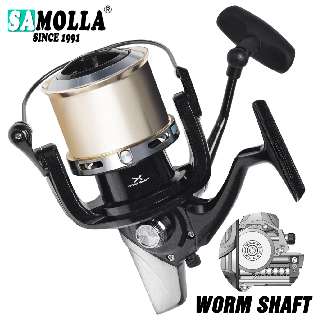 Carreto SAMOLLA 12000 Surfcasting e Embarcada 4.1:1 20kg