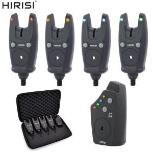 Conjunto Hirisi S5 Alarmes de Toque Sem Fios para Carpfishing