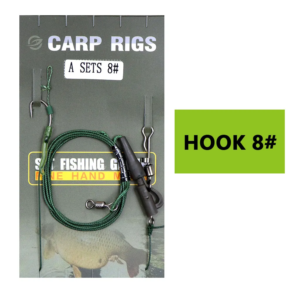 Montagem de Carpa Pronta com Leadcore e Hair Rig - Image 10