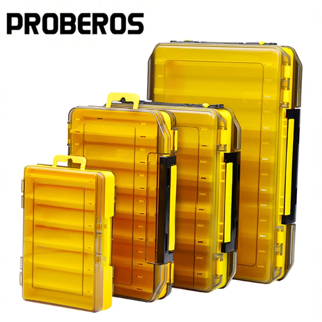 Caixa Proberos Dupla Face 10 Compartimentos para Amostras e Acessórios