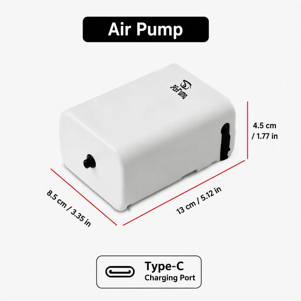 Caixa JSFUN para Isco Vivo e Peixe com Aerador USB Opcional - Image 2