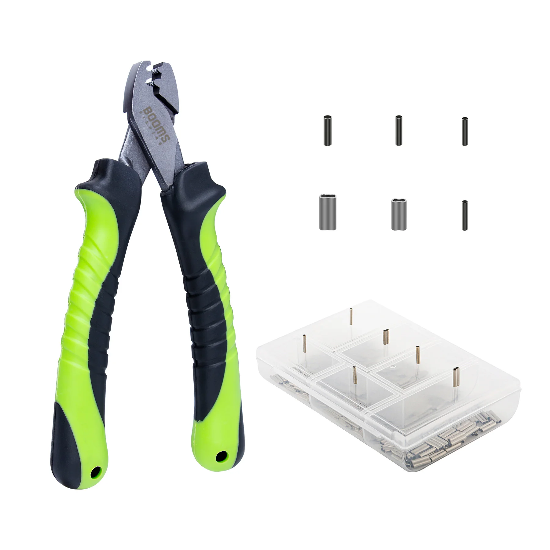 Kit Alicate de Cravar Booms Fishing CP2 com 300 Casquilhos de Crimpagem - Image 8