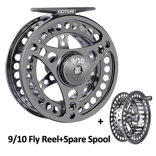 Carreto de Mosca Goture Large Arbor CNC 3/4 a 9/10 com Drag 8kg - Image 7