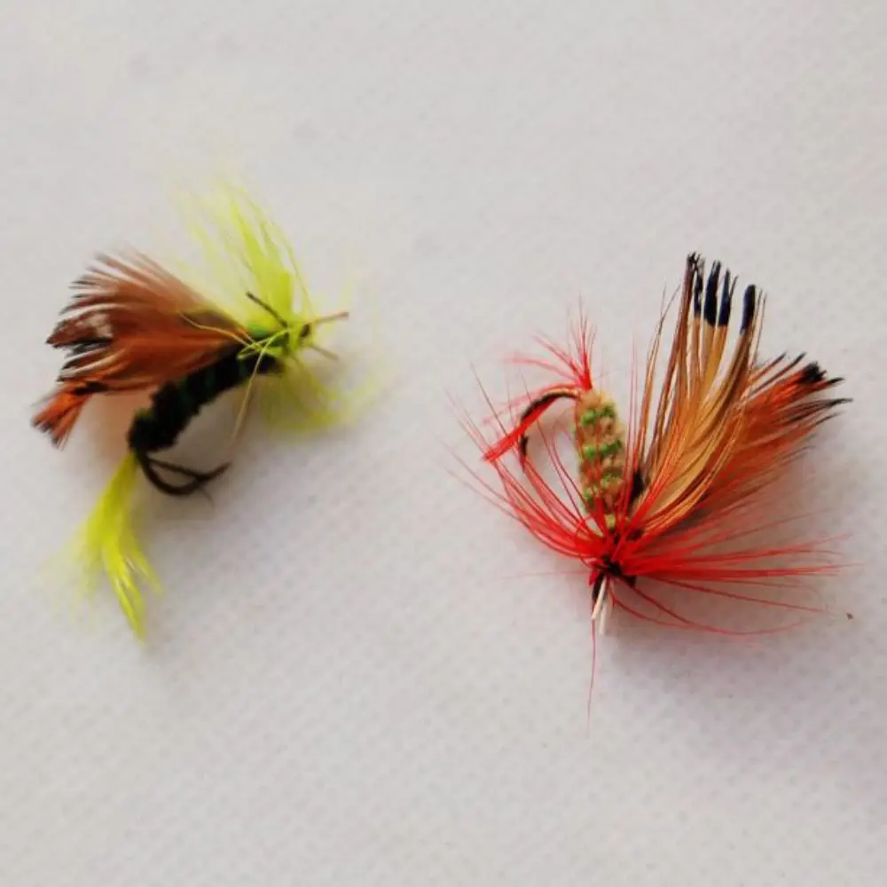 Conjunto 12 Moscas Artificiais Sortidas para Truta e Pesca à Mosca - Image 4
