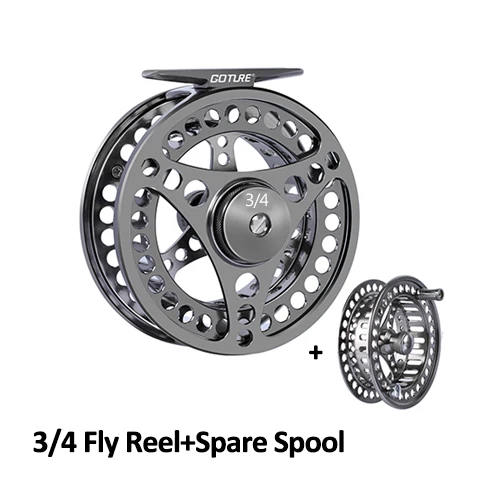 Carreto de Mosca Goture Large Arbor CNC 3/4 a 9/10 com Drag 8kg - Image 10