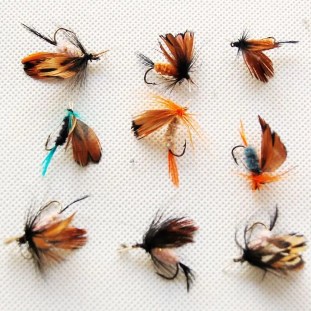 Conjunto 12 Moscas Artificiais Sortidas para Truta e Pesca à Mosca - Image 2