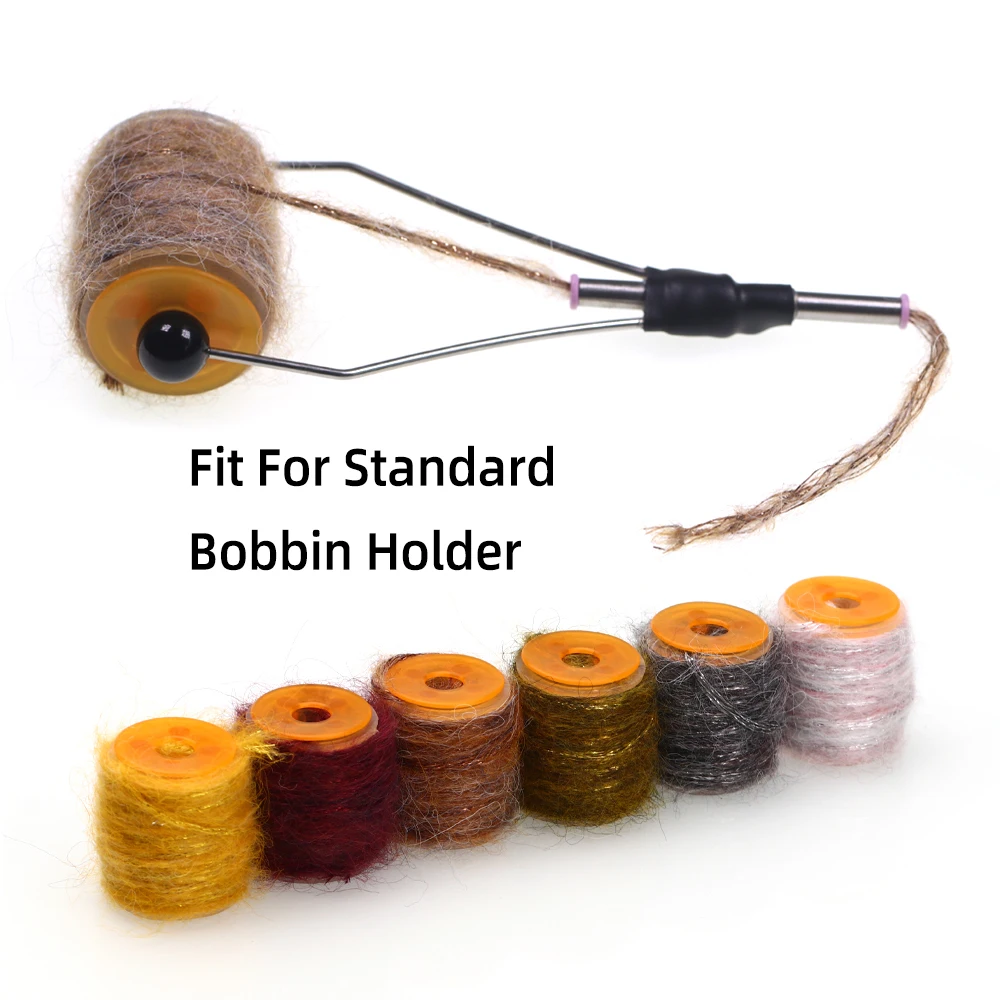Conjunto 6 Fios Dubbing Dirty Bug 5m para Montagem de Moscas - Image 5