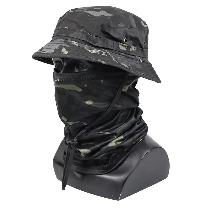 Conjunto Chapéu Boonie e Máscara Tubular KAVNTUVE com Protecção Solar - Image 7